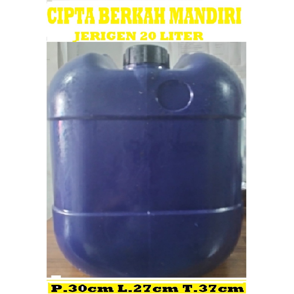 jerigen hdpe sintas jerigen air 20 liter anti bocor