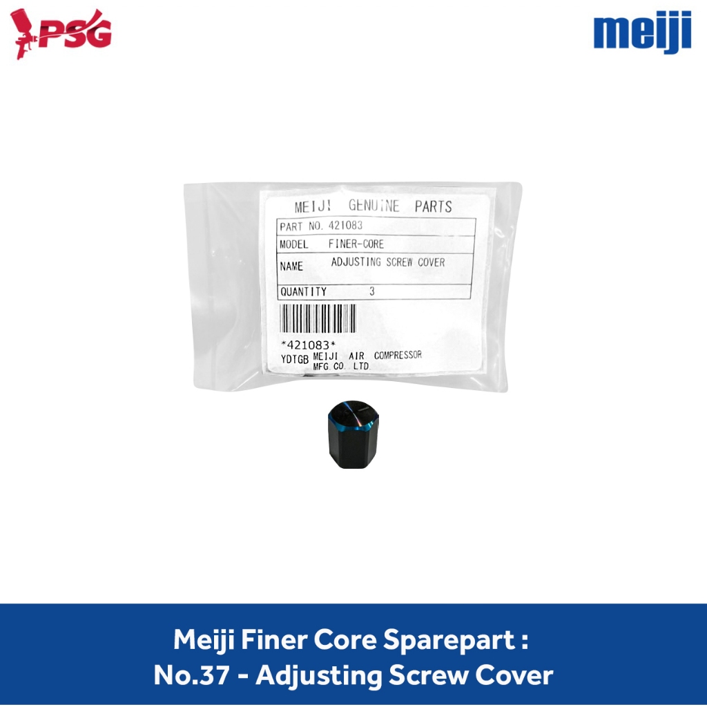 Meiji Finer Core Sparepart: No.37 - Adjusting Screw Cover