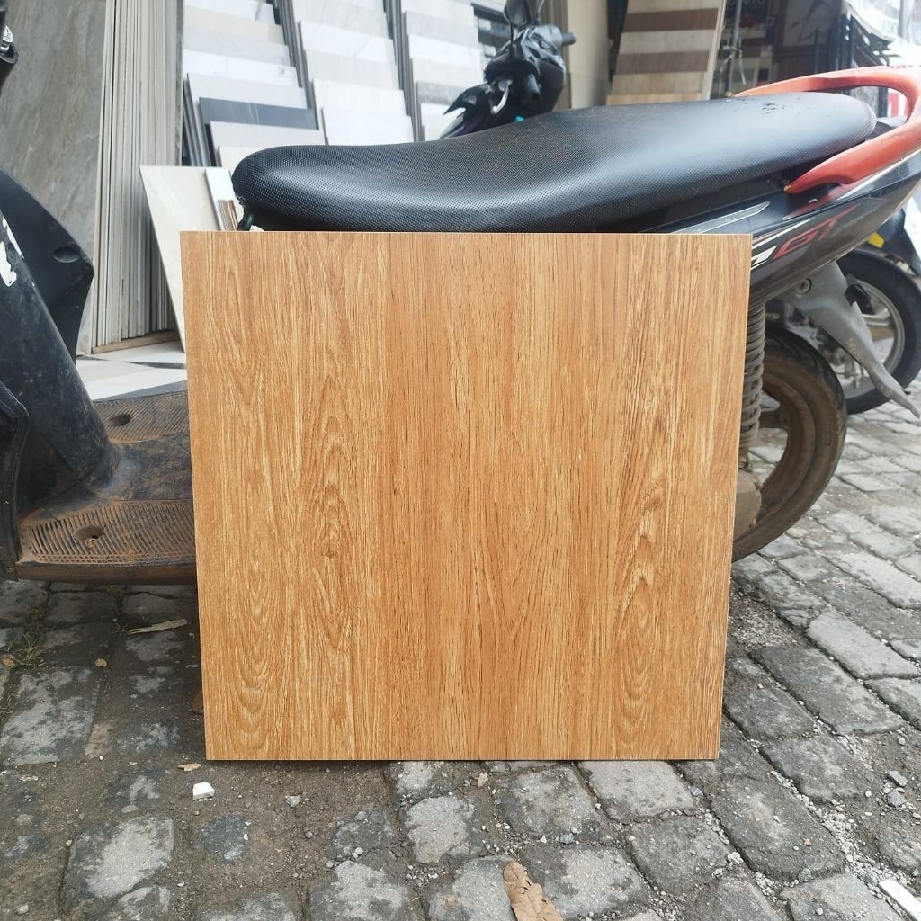 Granit lantai 60x60.Mahogany Wood/Indogress