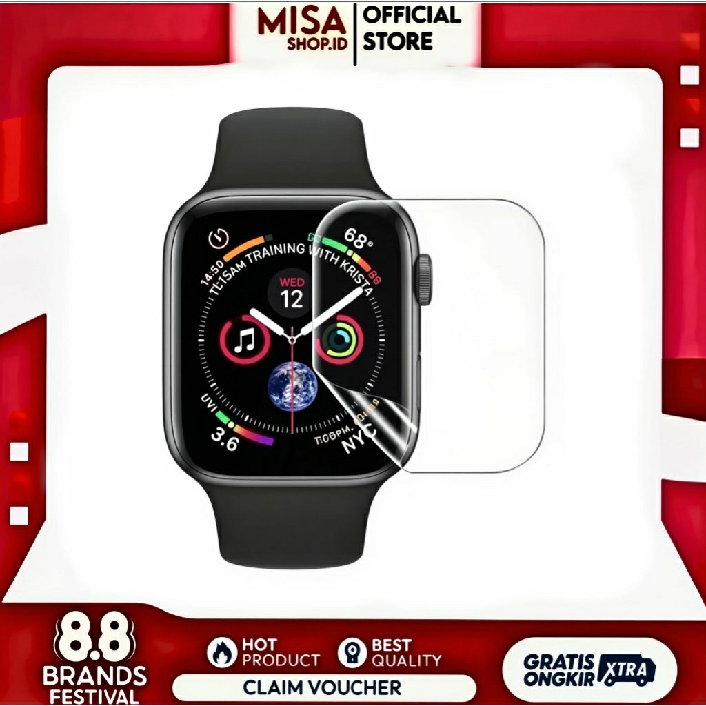 HUAFIT X AOLON S5 | S6 S7 S8 S10 Smartwatch 1.83 |2.0 Anti Gores Hydrogel Not Tempered Glass Heart r