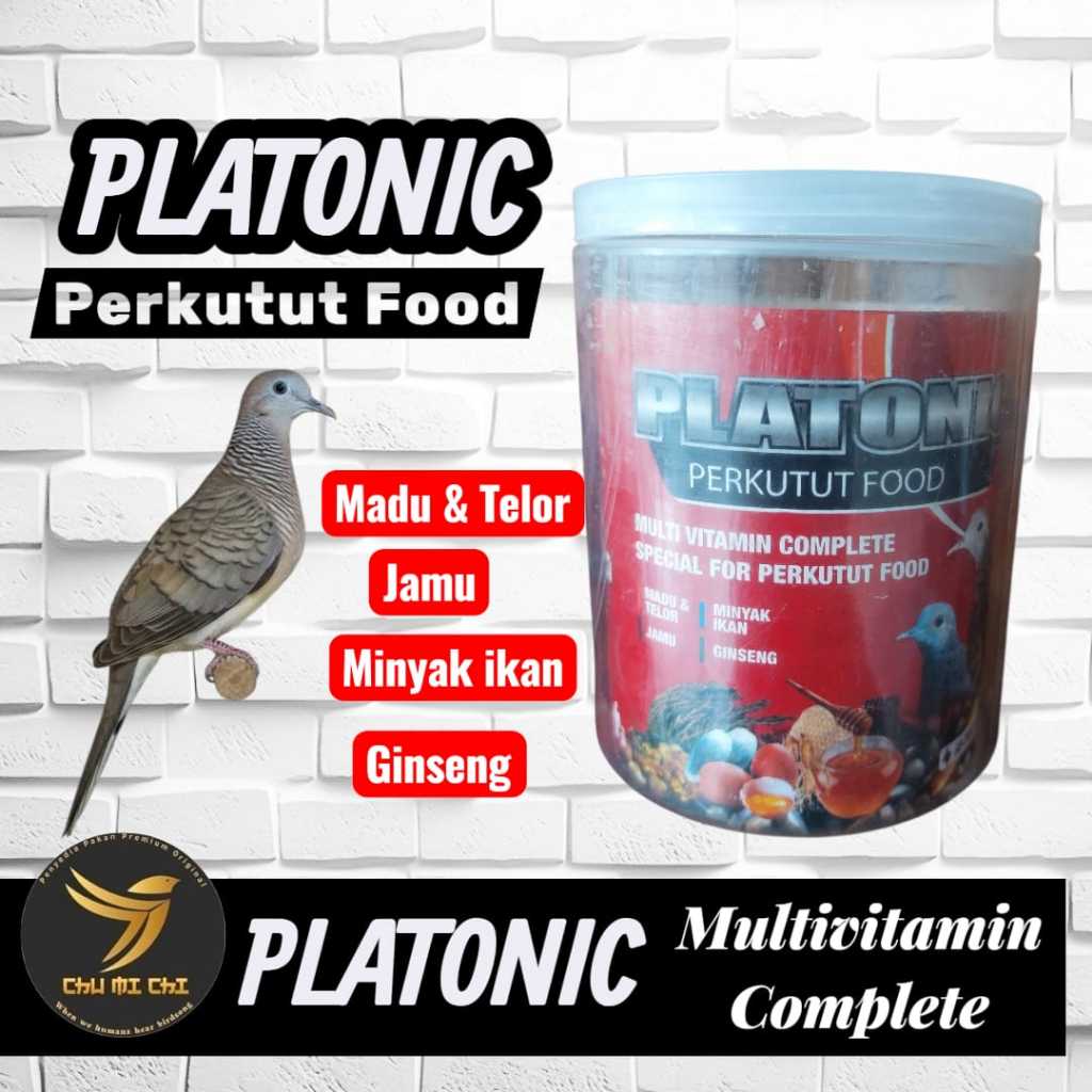 PLATONIC Pakan Burung Perkutut Multivitamin Complete