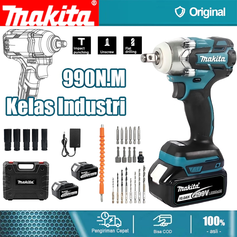 MAKITA IMPACT WRENCH CORDLESS impact baterai MESIN BOR UNTUK BAUTMOBIL impact Brushless