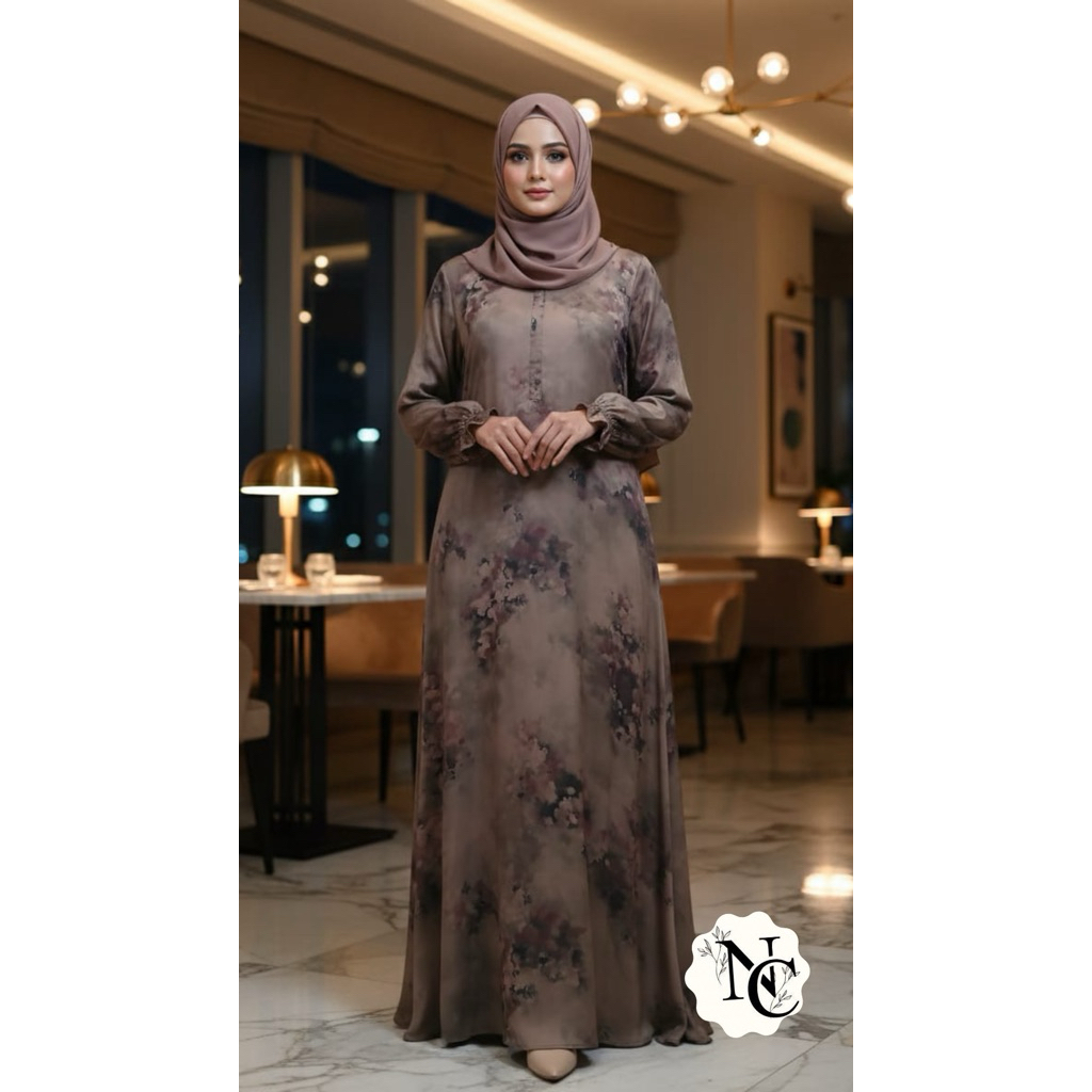 GAMIS BAHAN JULIA BY Neli Collection (NC)
