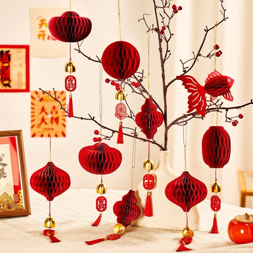 GANTUNGAN IMLEK DIY LAMPION KERTAS