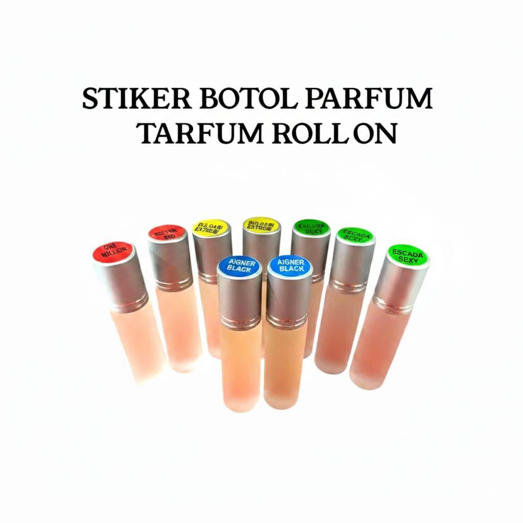 Part 2 - Stiker Botol Parfum Roll On/ Lelabo 28 mata