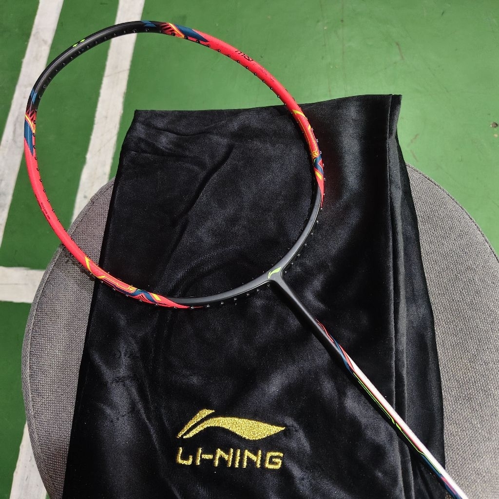 PROMO Raket BADMINTON LINING HALBERTEC MOTOR ORIGINAL