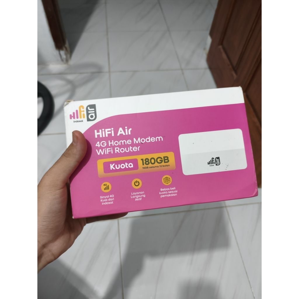 Hifi Air Huawei B636, Include Kartu + Free Antena