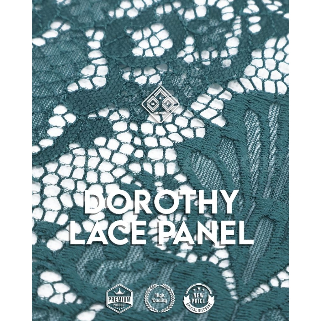 SEMI-FRANCE QUEEN VERONA TWOTOME METALLIC EMILY JESSELYN JOVANKA MILEA VICTORIA MELBOURNE LACE PANEL