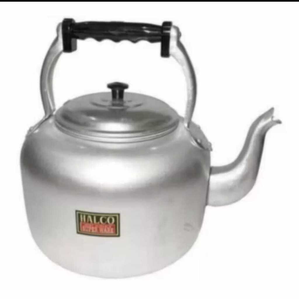 teko halco 26cm kapasitas 10 liter ALUMINIUM TEBAL / ceret teko aluminium 10Liter / teko masak air b