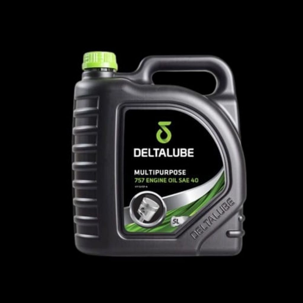 deltalube multipurpose 5 liter 757 engine oil sae 40 oli mesin mobil.