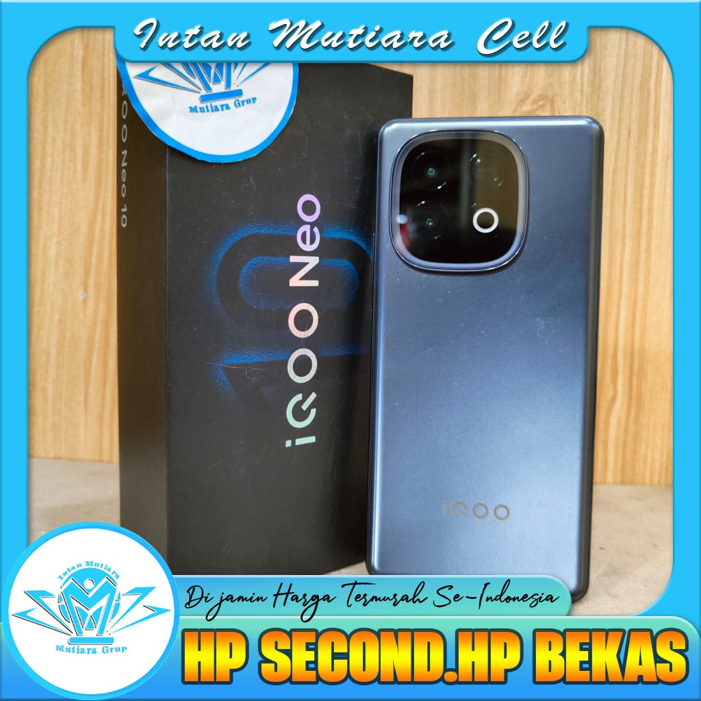 Vivo iQOO Neo 10 5G Ram 8/256GB | Ram 12/256GB | Ram 16/512GB ( Second )