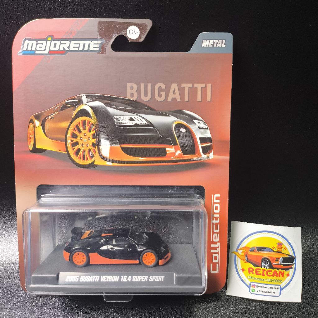 MAJORETTE COLLECTION - 2005 BUGATTI VEYRON 16.4 SUPER SPORT