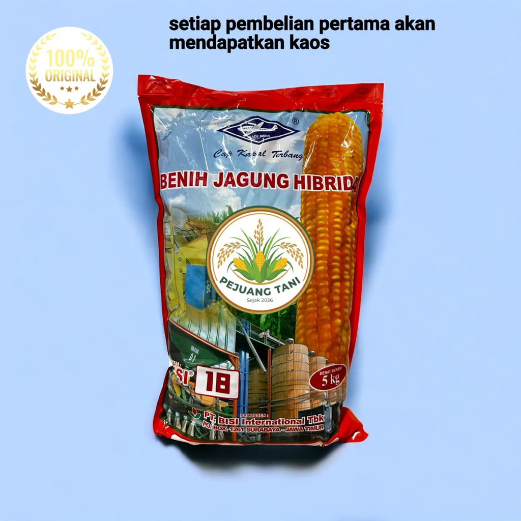 Benih Jagung Hibrida Bisi 18 - Kemasan 5kg