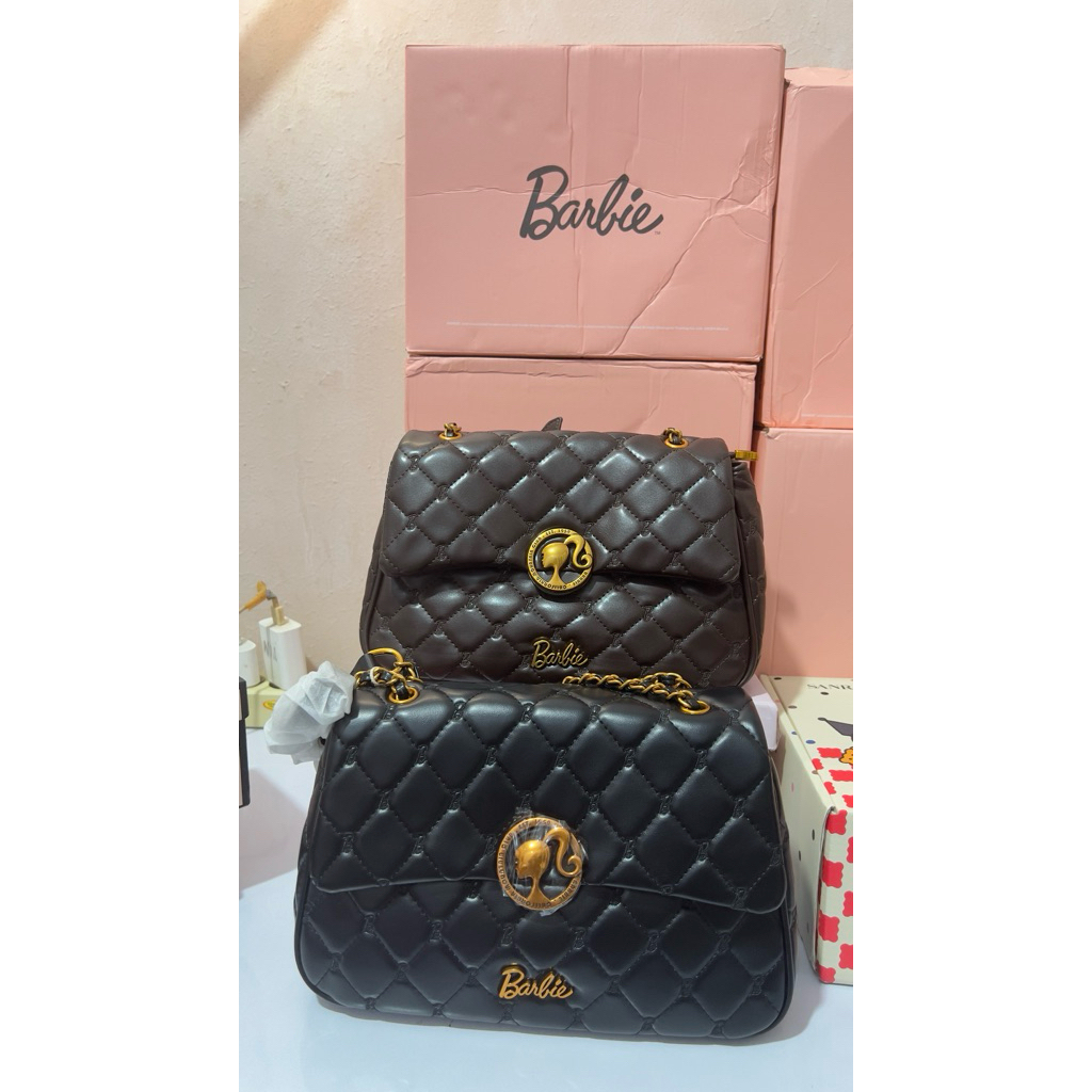 Tas Barbie nikmir warna brown