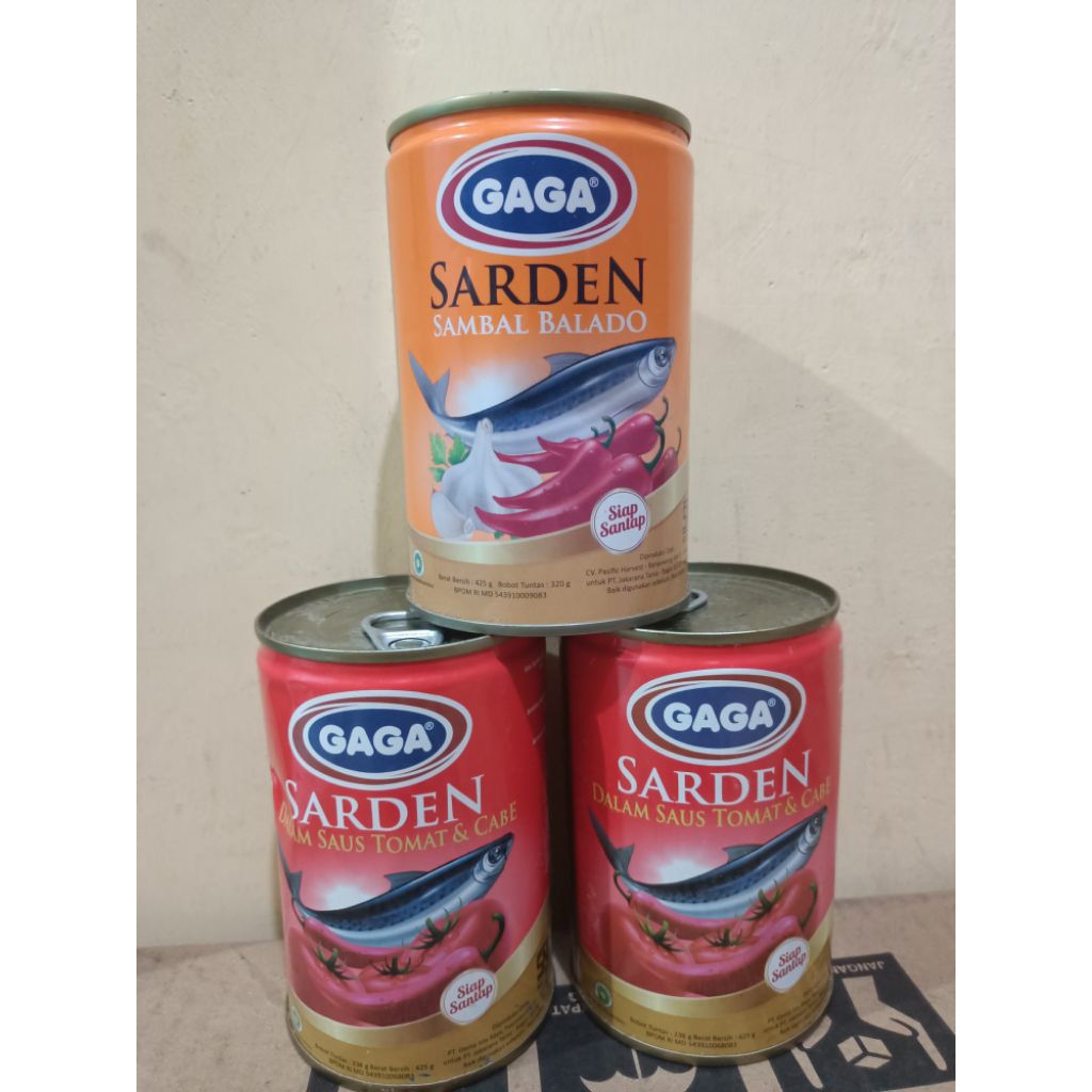 sarden GAGA 425gr