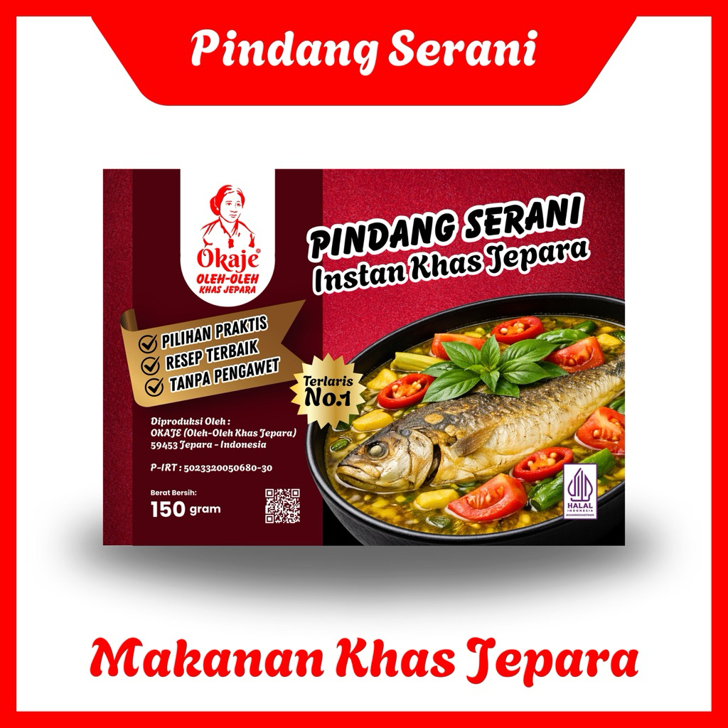 OKAJE Pindang Serani Instan Khas Jepara | Oleh Oleh Khas Jepara