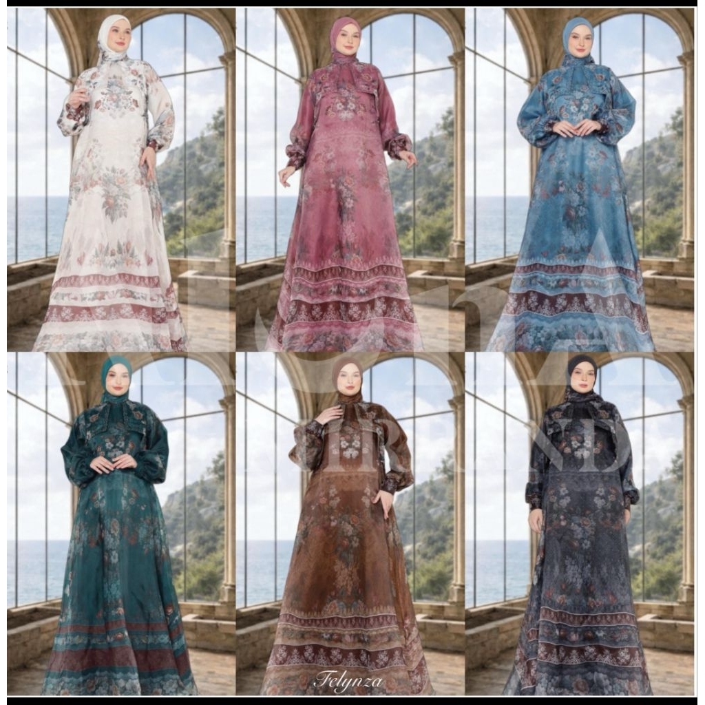 CANTIK FS Gamis ALUNA MIRRANDA FELYNZA