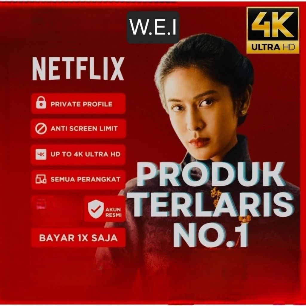 Netflix Privat Anti hold full garansi wijayadigitalindo
