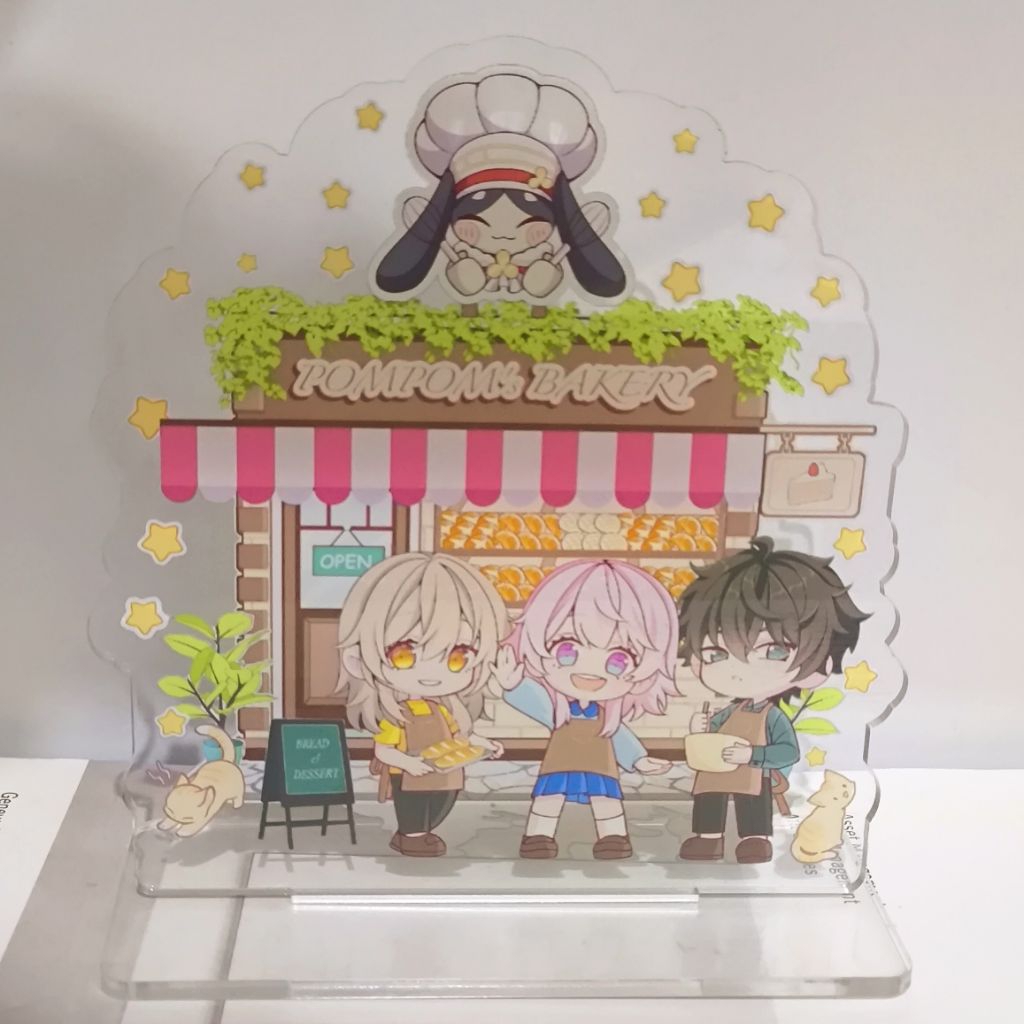 HSR fanmerch acrylic standee AE trio stelle march danheng