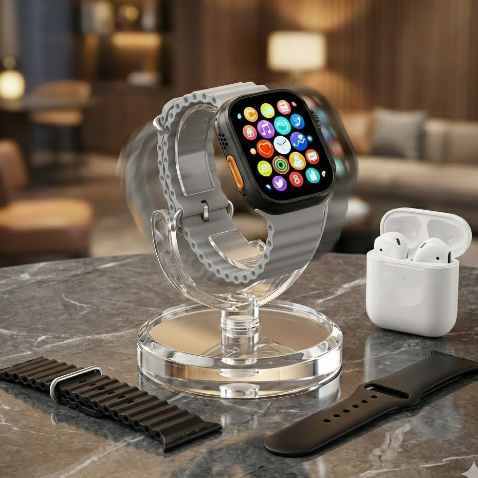 Jam Tangan Pintar Smartwatch Cewek Cowok Wanita Pria Ori