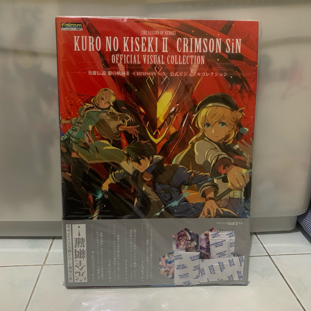 Kuro Ni Kiseki 2 Crimson Sin Official Visual Collection (artbook) Preloved