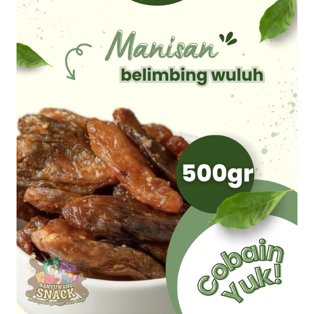 500gr Manisan belimbing wuluh