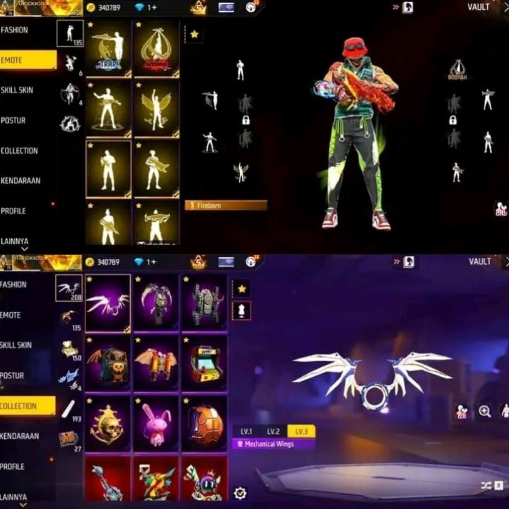 Akun fire free sultan terbaru SG rifer mumer