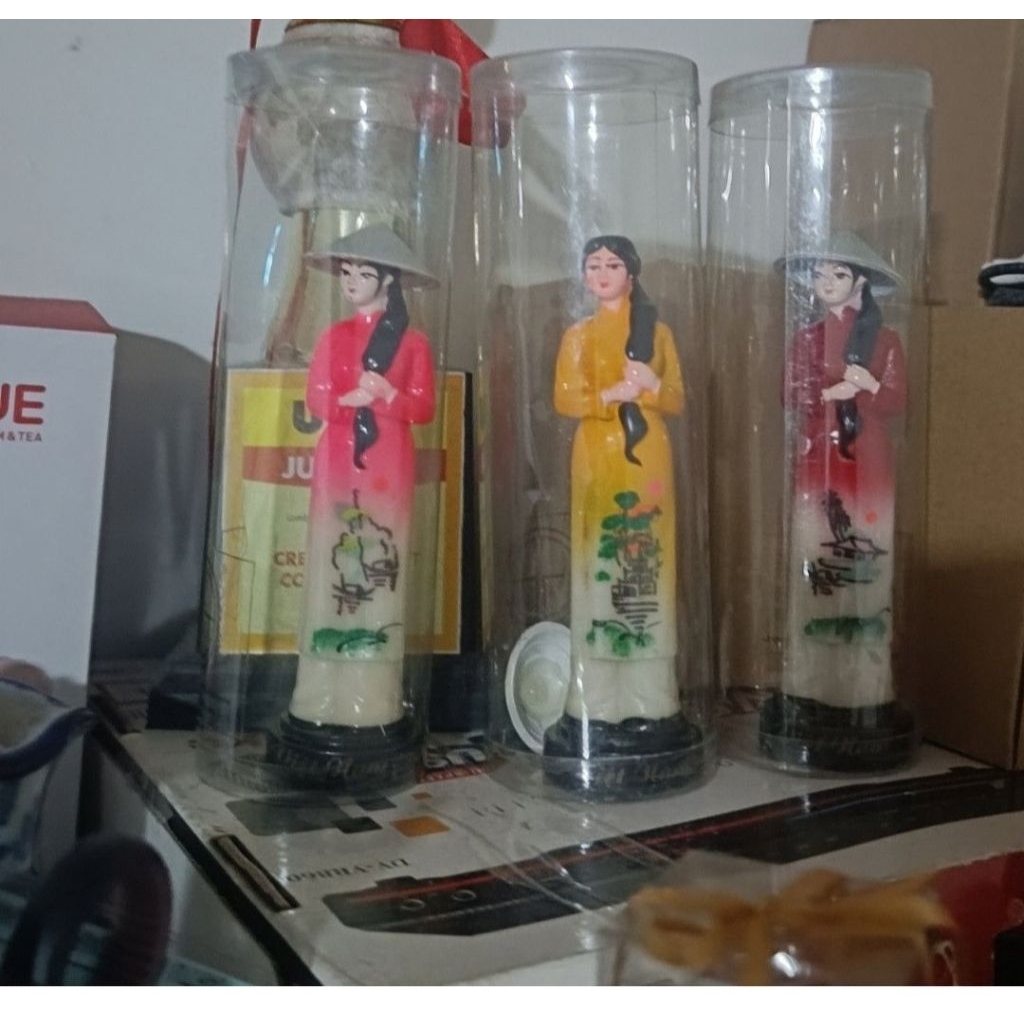 pajangan patung cewek vietnam dan pajangan boneka