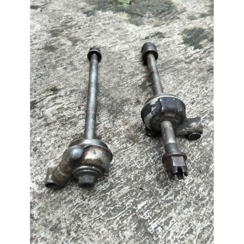 as roda depan set gear box gl 100 original copotan