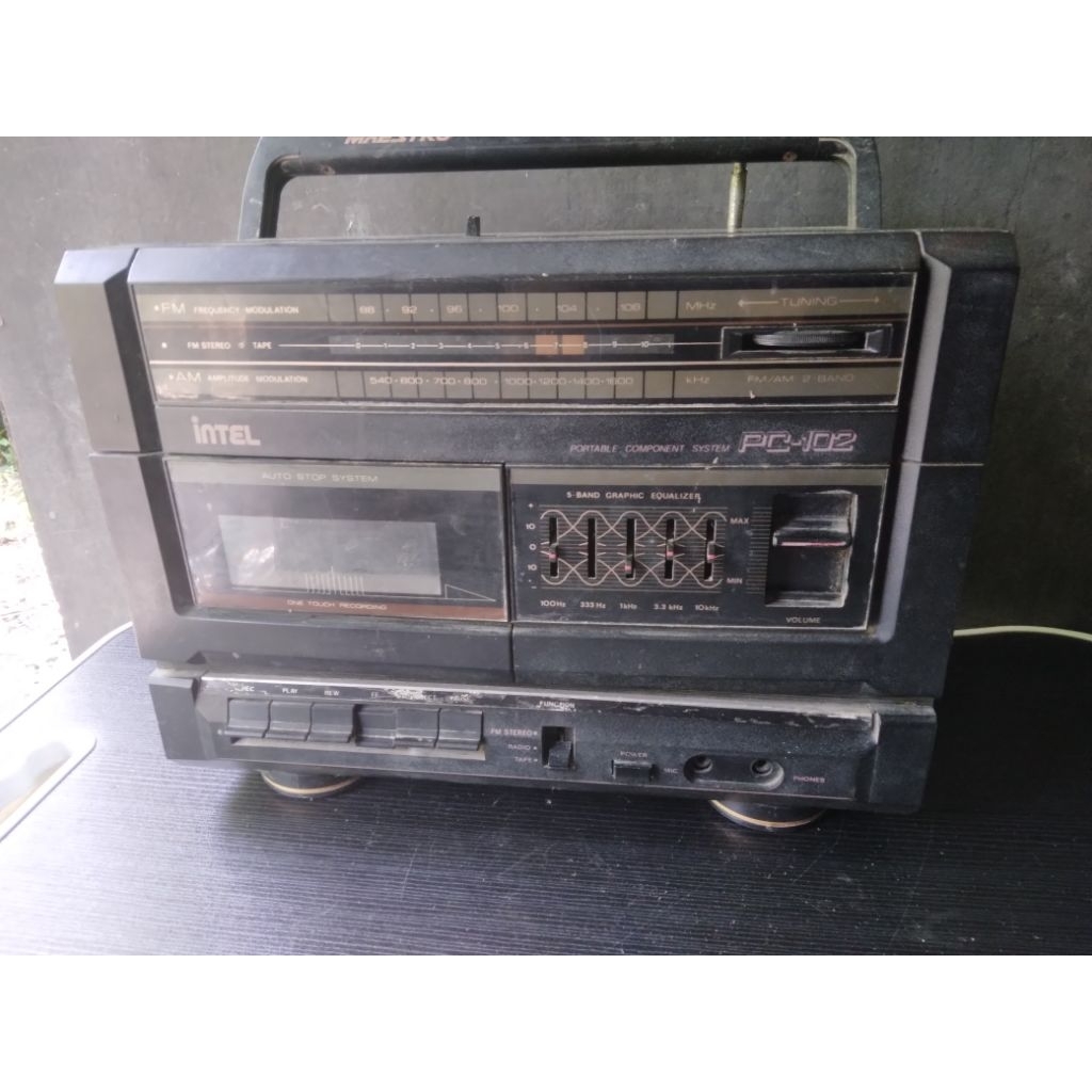 Head Compo Intel - Radio tape compo jadul