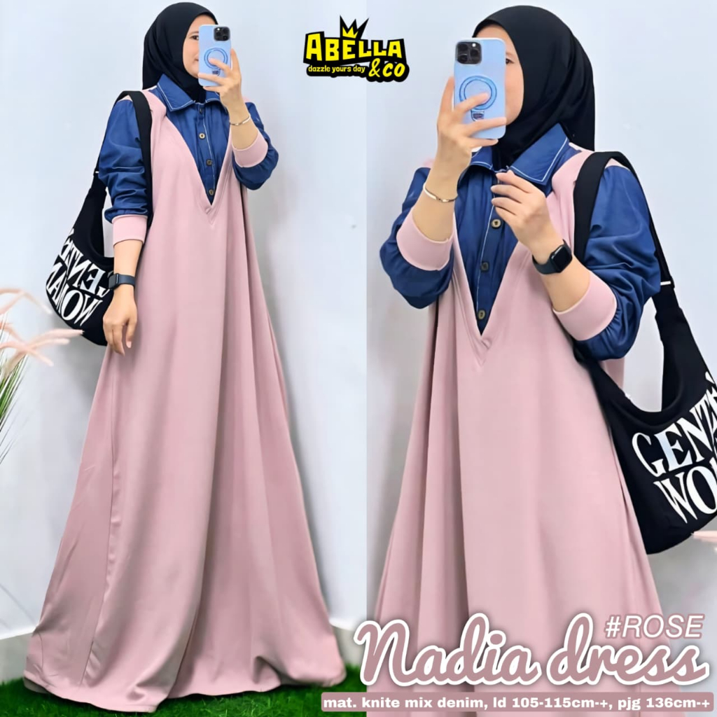 Pakaian Wanita HQ NADIA DRESS From AbELLA FASHION STORE