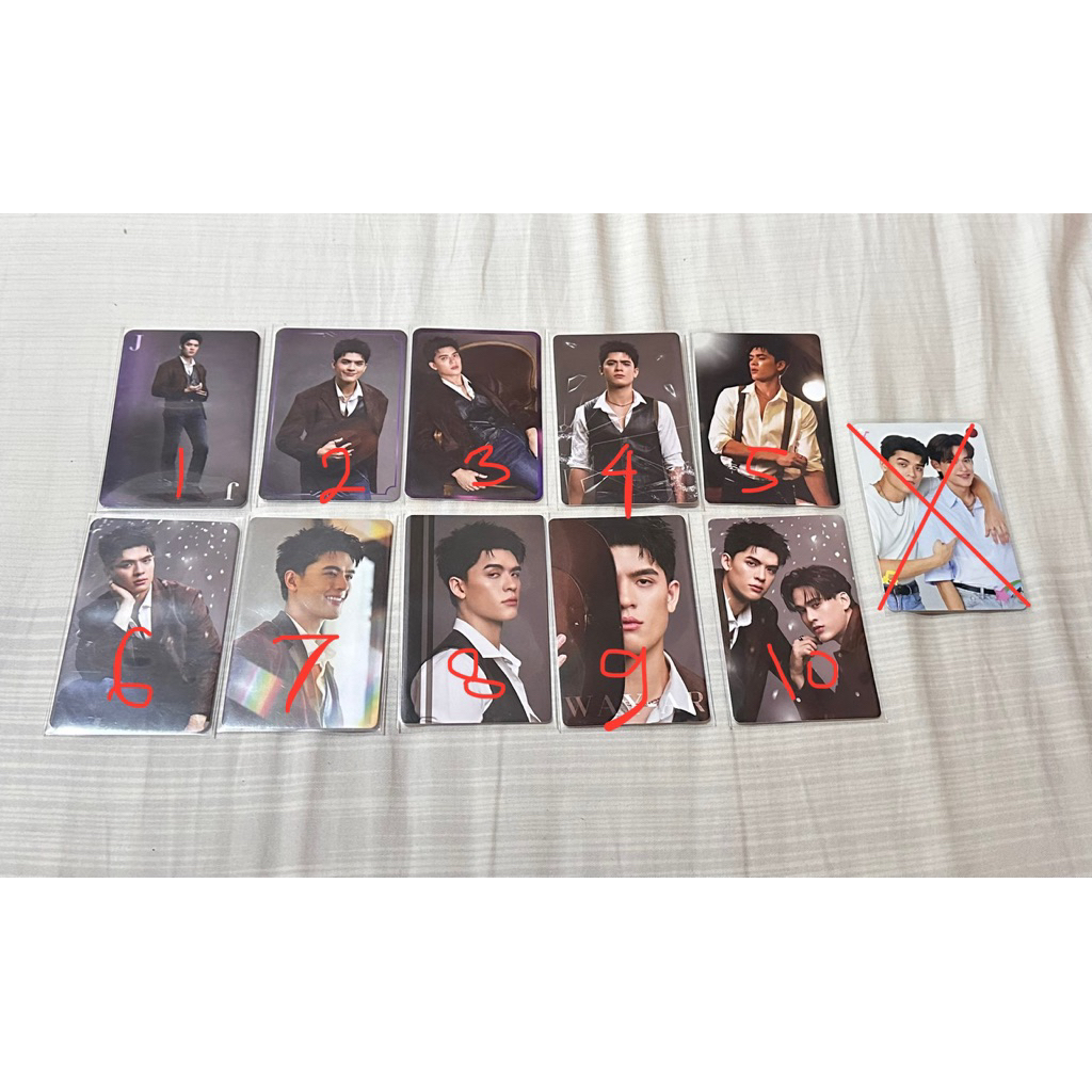 Official Photocard Jossgawin Joss Wayar GMMTV