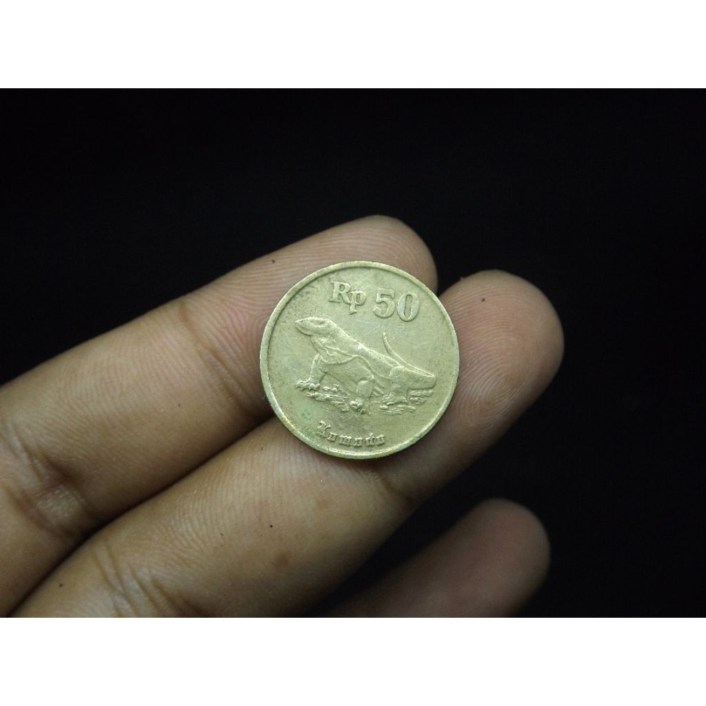 souvenir 50rp komodo