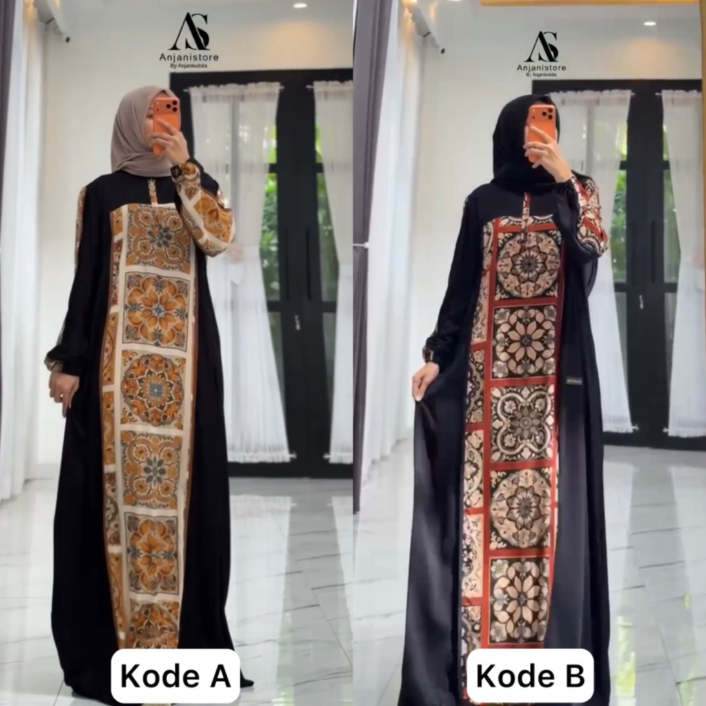 GAMIS ANJANI STORE TWILL UNIQLO MIX RAYON