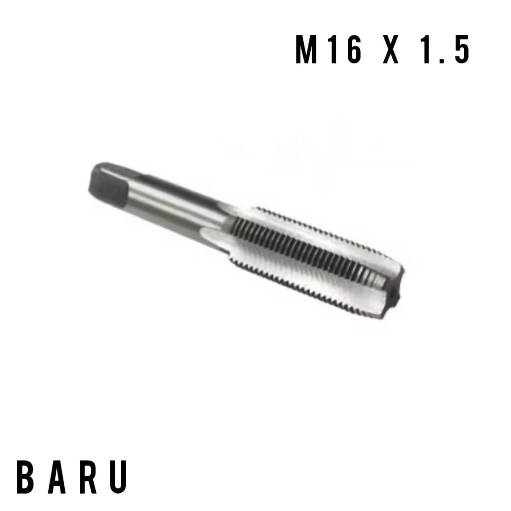 tap hand tap M16×1.5 tap ulir drat m16 x 1.5 hss baru