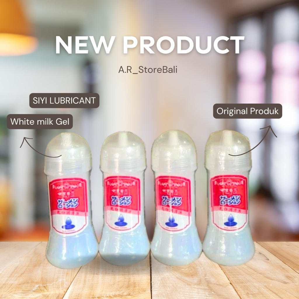 SIYI WHITE LUBRICANT GEL-PUTIH SUSU PELICIN / ORIGINAL PRODUK