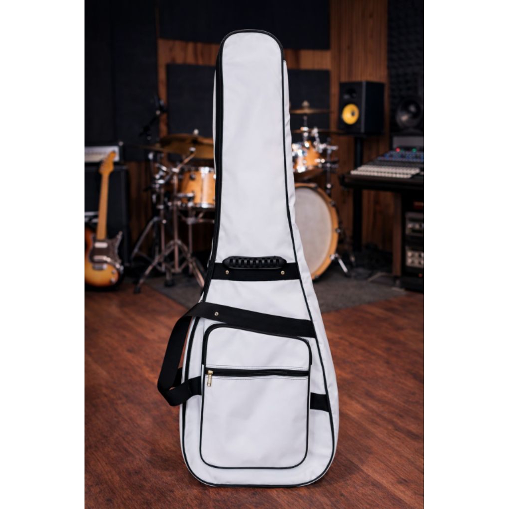 Tas Gitar Listrik Melodi Ransel - Busa Foam Tebal | Tahan Air Ringan | Tas gitar listrik | tas gitar