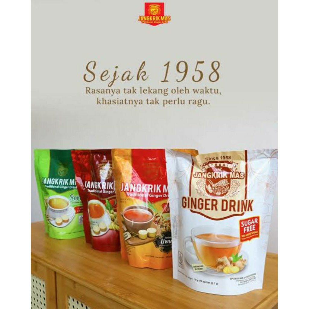 wedang jahe serbat jangkrik mas