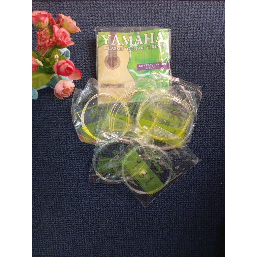 senar gitar Yamaha nilon set