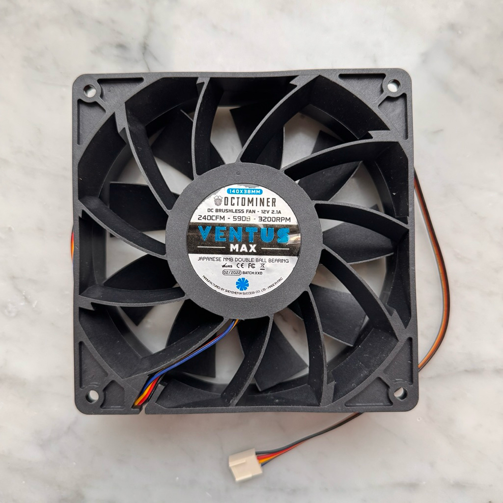Octominer Fan Kipas Mining Rig 140mm Original