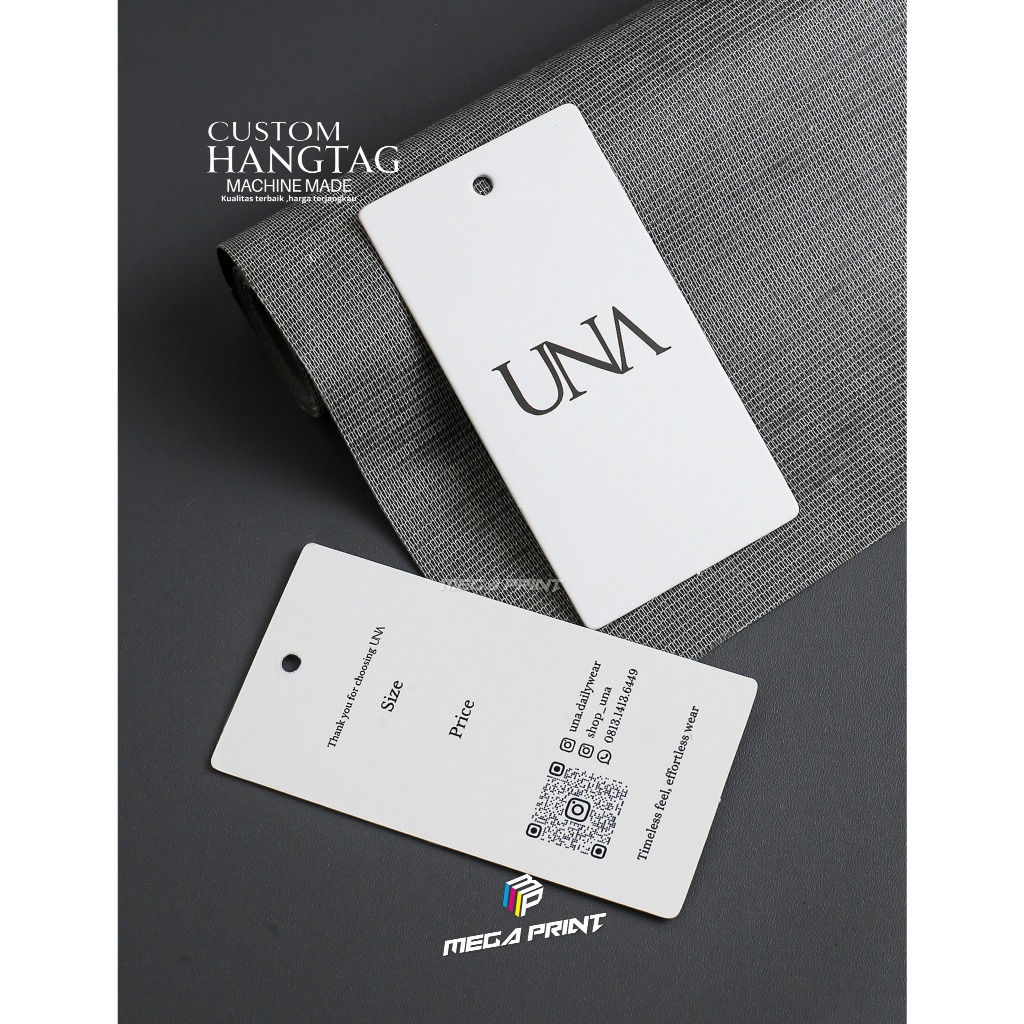 custom 310 gsm,hangtag distro,baju,celana,levis,jaket dll