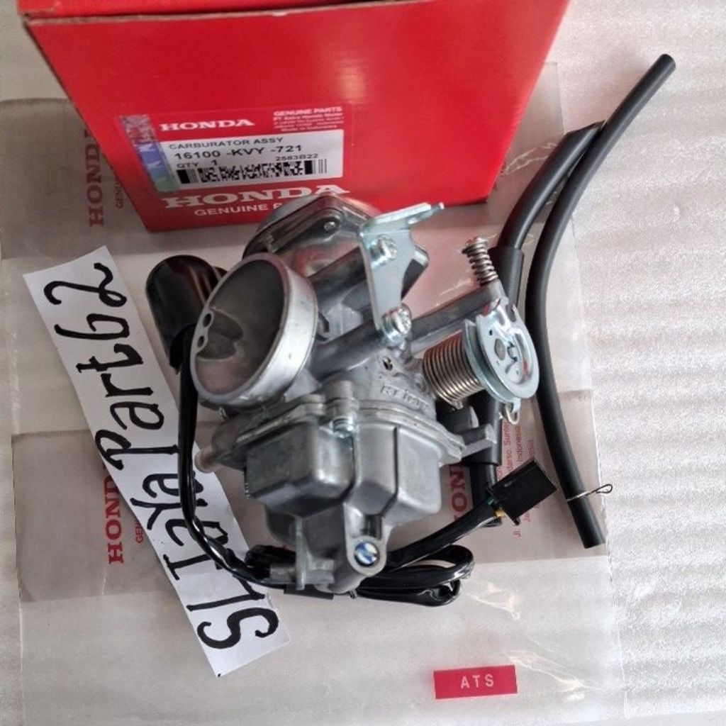 KARBULATOR CARBURATOR HONDA BEAT 16100-KVY-721 ORI AHM