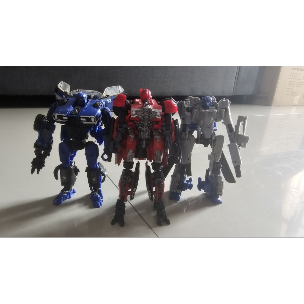 Paket Transformers SS shatter, dropkick car, dropkick peswat