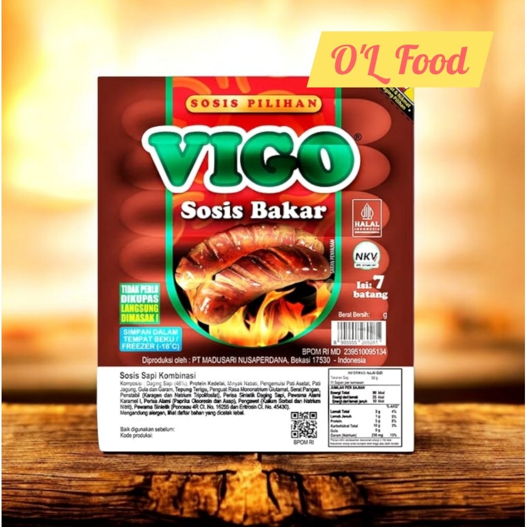 Vigo Sosis Bakar Jumbo 7s