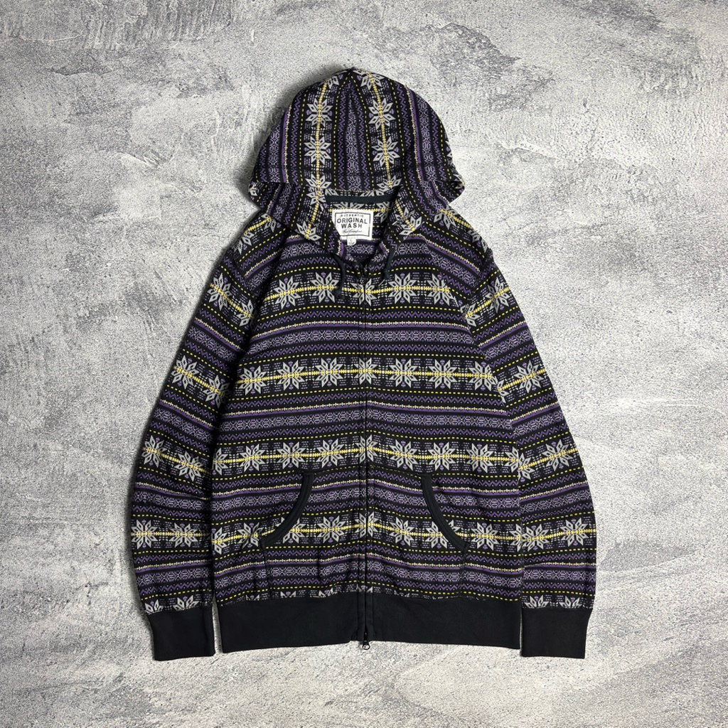 Zip Hoodie Uniqlo Motif