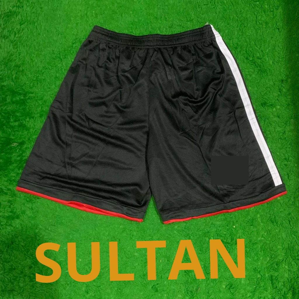 celana pendek bola hitam 25/26