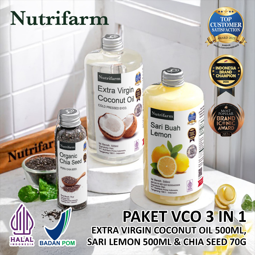 Paket Diet VCO 3 In 1