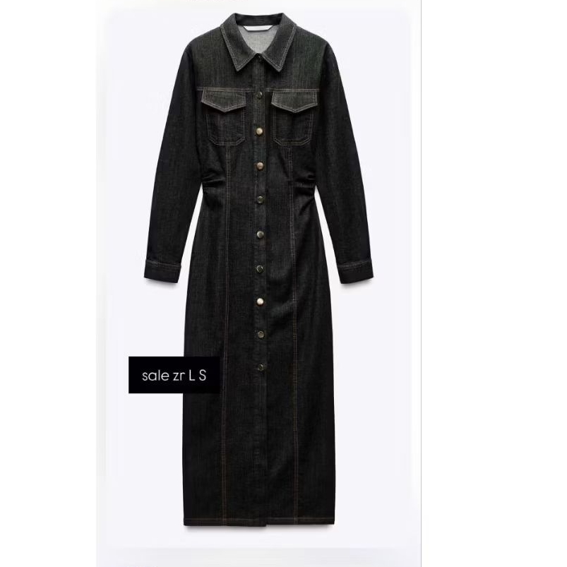 denim dress Zara ORI