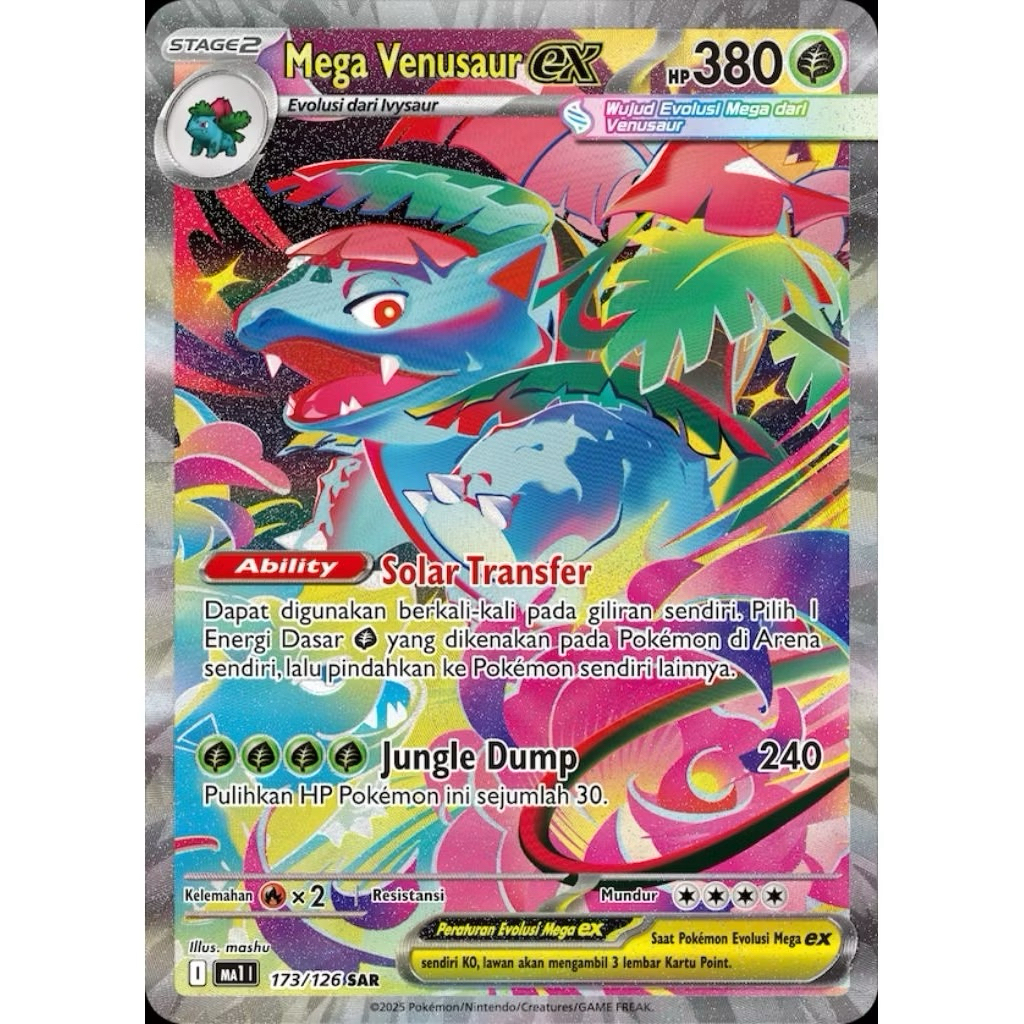 Mega Venusaur ex SAR Indonesia 173/126