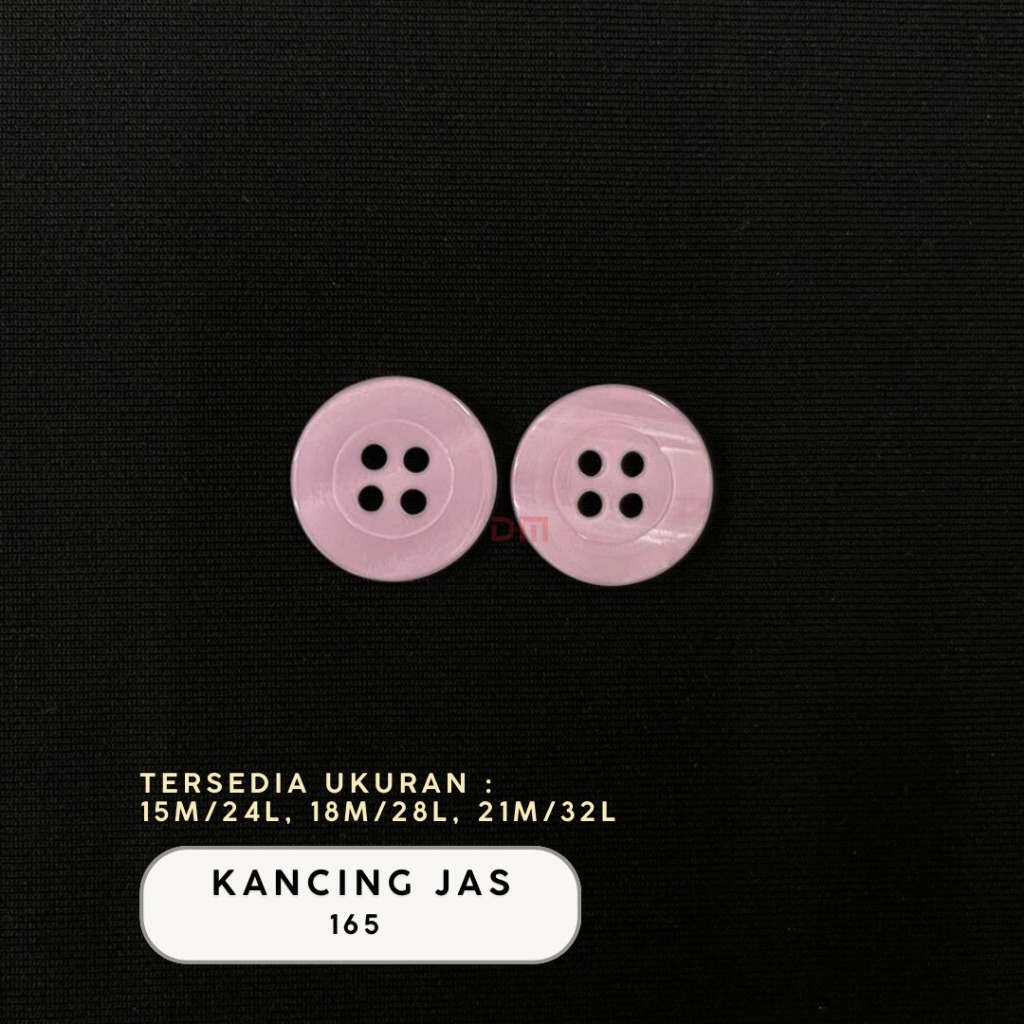 Kancing Jas / Blazer Warna lubang empat #165